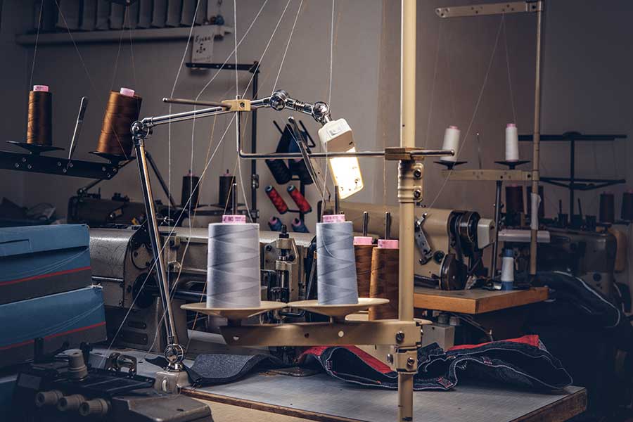 machines de l' atelier de montage